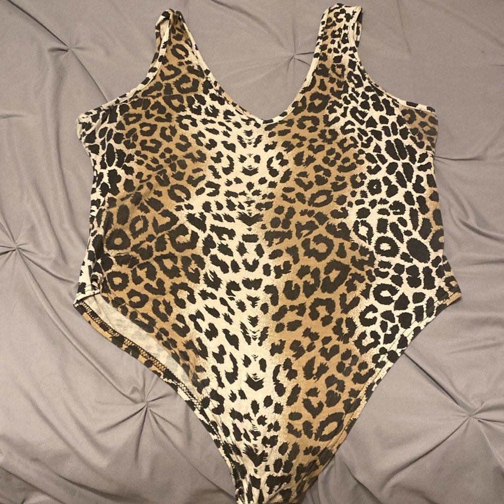 Leopard bodysuit